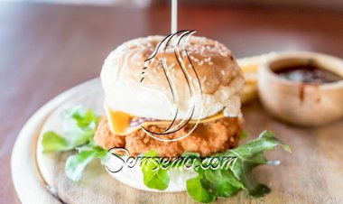 ساندويش الدجاج المقلي