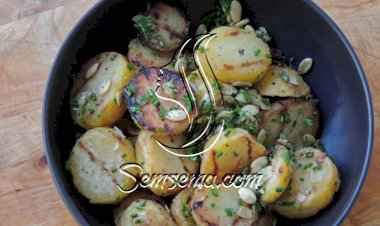 سلطة البطاطس المشوية