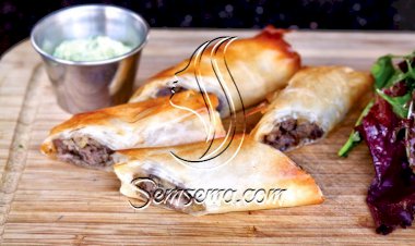 لفائف اللحم المفروم