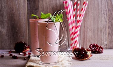 شراب الرمان والتمر