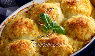 كرات المكرونة بالبشاميل