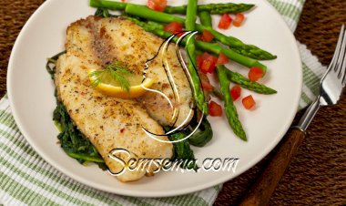 فيليه سمك بالفرن