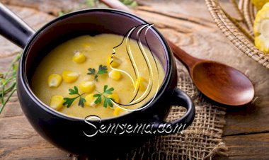 طريقة شوربة الذرة بالكريمة