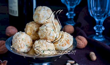 كرات الجبن بالجوز