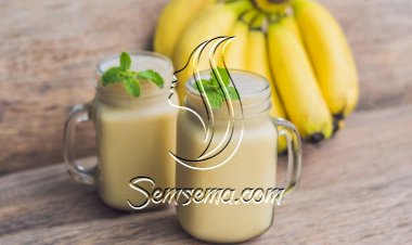 سموذي الموز بالزبادي