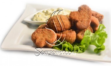 المشروم المقلي المقرمش