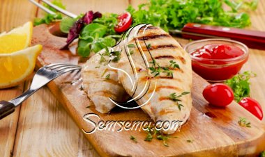 صدور دجاج مشوي