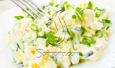 سلطة البطاطس بالمايونيز