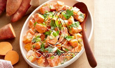 سلطة البطاطا الحلوة