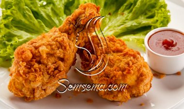 بروستد دجاج بالشوفان المقلي