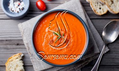 شوربة الطماطم المشوية