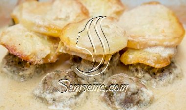 كفتة بالطحينة