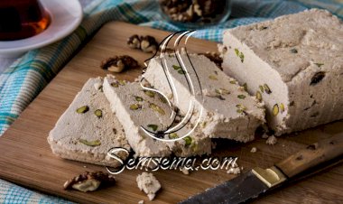 حلاوة طحينية في المنزل