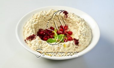 متبل الباذنجان بالزبادي