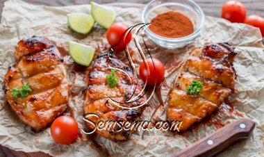 دجاج مشوي بالخل البلسمي للرجيم