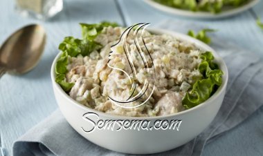 سلطة الدجاج بالزبادي