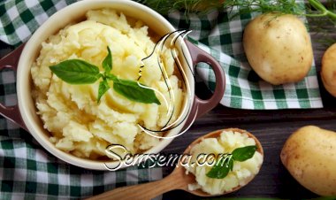 بطاطس مهروسة بالثوم وجبن البارميزان