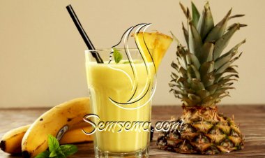 سموذي الأناناس بالموز