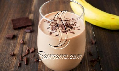 سموذي الموز بالشوكولاتة