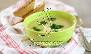 شوربة البروكلي بالبطاطس