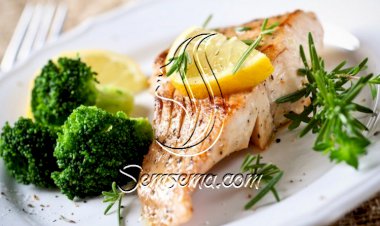 سمك السلمون بالبروكلي للرجيم