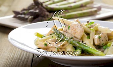 باستا بالهليون والدجاج لرجيم مثالي