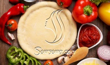 عجينة البيتزا بالزبادي