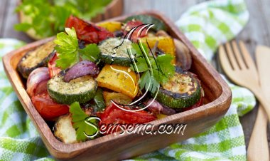 خضار مشوية لرجيم مثالي