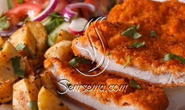 اسكالوب الدجاج المشوي الصحي