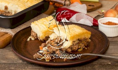 صينية بطاطس باللحم المفروم