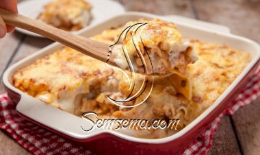 لازانيا رول بالدجاج