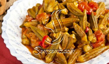 بامية باللحم