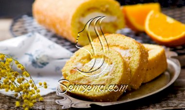 سويسرول البرتقال