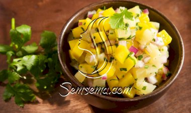 سلطة الأناناس المبتكرة