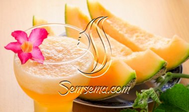 عصير الشمام الصيفي