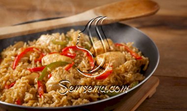 الأرز البني بالدجاج للرجيم