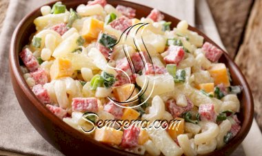 طريقة سلطة المكرونة بالمايونيز