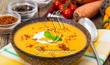 شوربة الجزر بالكاري