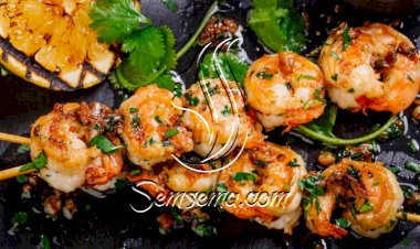 روبيان مشوي على الطريقة التايلندية