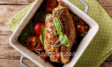 دجاج بصلصة البلسمك لرجيم صحي