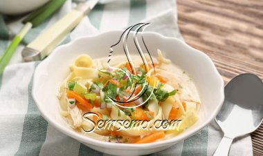 شوربة الدجاج بالشعيرية للرجيم