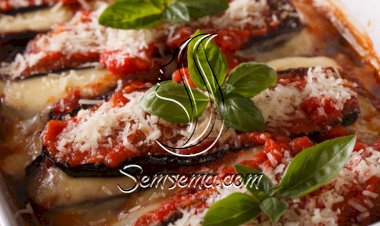 باذنجان مشوي مع جبن البارميزان للرجيم