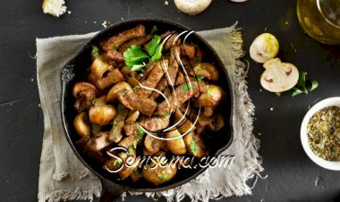 لحم بالفطر للرجيم