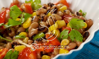 سلطة اللوبيا البيضاء