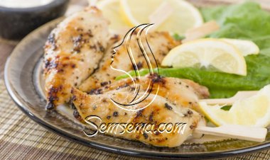 دجاج بالثوم والليمون للرجيم