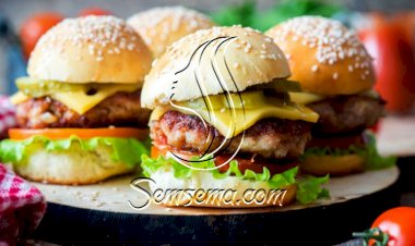 طريقة برجر اللحم المشوي