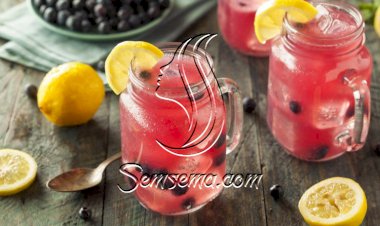 ليموناضة بالتوت الأزرق