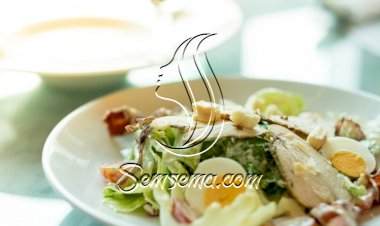 سلطة الدجاج بالبرتقال على الطريقة الآسيوية