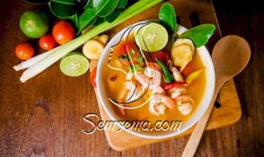 شوربة الروبيان التايلاندية