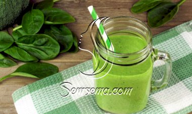 عصير الجرجير باللبن